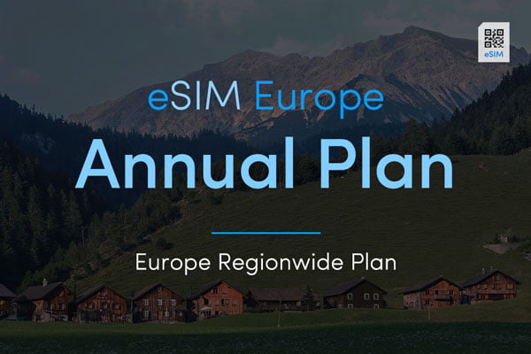 eSIM Europe Annual Plans