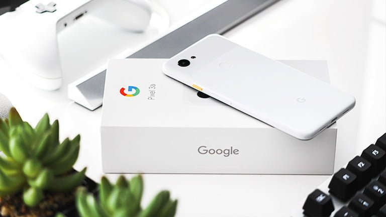 Google Pixel eSIM phone on the desk and latest Google eSIM support list 2023