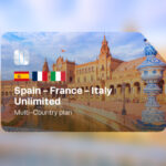 eSIM Spain-France-Italy Unlimited
